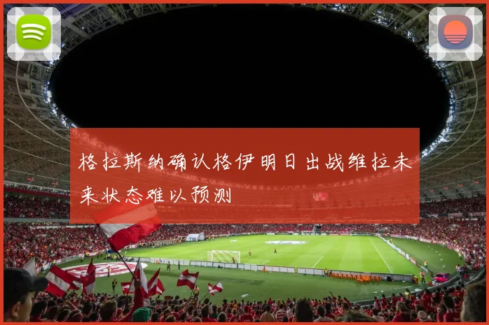 格拉斯纳确认格伊明日出战维拉未来状态难以预测